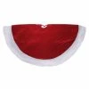 Deals ⌛ Christmas Tree 🤩 Skirts & Collars Northlight 60 In. Traditional Velveteen Christmas Tree Skirt 👏 -Christmas Ornaments Shop masterGORD589
