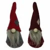 Coupon 👏 Burgundy Ornaments Northlight 4.75 In. 2 Piece Santa Gnomes Ornament Set 🤩
