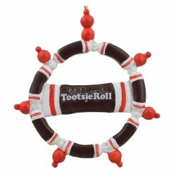 Flash Sale ⌛ Brown Ornaments Northlight Tootsie Roll 👏 Christmas Snowflake Ornament ⭐