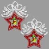 Discount ⭐ Green Ornaments Heritage Lace Star And Snowman Ornament - Set Of 2 ⭐ -Christmas Ornaments Shop masterHLC495