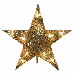 Discount 😍 Kurt S Adler Christmas Tree Toppers Kurt Adler 9 In. Wire Tree Topper 👏