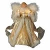 Buy 🎉 Kurt S Adler Christmas Tree Toppers Kurt Adler 10 In. Ivory / Gold Angel Tree Topper ✨ -Christmas Ornaments Shop masterKSA1564