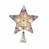 Hot Sale 🤩 Kurt S Adler Christmas Tree Toppers Kurt Adler 8.5 In. Gold Reflector Star Tree Topper 😉 -Christmas Ornaments Shop masterKSA1574