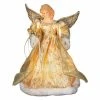 Promo 👏 Kurt S Adler ❄ Christmas Tree Toppers Kurt Adler 12 In. Gold Dress Angel Tree Topper 🌟 -Christmas Ornaments Shop masterKSA1577