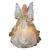 Top 10 🔔 Kurt S Adler Christmas Tree Toppers Kurt Adler 14 In. Fiber Optic Ivory And Gold Animated Angel Tree Topper 😍