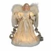 Best Sale 😍 Kurt S. Adler ✔️ Christmas Tree Toppers Kurt Adler 12 In. 10 Light Ivory Angel Treetop ⌛ -Christmas Ornaments Shop masterKSA1645