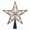 Brand new 🎉 Kurt S. Adler Christmas Tree Toppers Kurt Adler 7 In. 10-Light Clear Star Tree Topper 😉 -Christmas Ornaments Shop masterKSA2145