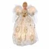 Brand new 🧨 Kurt S. Adler 😉 Christmas Tree Toppers Kurt Adler 12 In. UL 10-Light Ivory And Gold Angel Tree Topper ⌛ 1 Brand new 🧨 Kurt S. Adler 😉 Christmas Tree Toppers Kurt Adler 12 In. UL 10-Light Ivory And Gold Angel Tree Topper ⌛ -Christmas Ornaments Shop masterKSA2165
