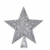 Best reviews of ⌛ Christmas Tree Toppers Kurt S. Adler 12 In. Silver Glitter Star Treetop ⌛ -Christmas Ornaments Shop masterKSA2369
