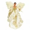 Promo ❤️ Christmas Tree Toppers Kurt S. Adler 10-Light 12-in. Ivory And Gold Black Angel Treetop 💯 1 Promo ❤️ Christmas Tree Toppers Kurt S. Adler 10-Light 12-in. Ivory And Gold Black Angel Treetop 💯 -Christmas Ornaments Shop masterKSA2557