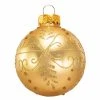 Promo โค๏ธ Yellow Ornaments Kurt S. Adler Gold With Pattern Ball Ornaments - Set Of 12 โค๏ธ 1 Promo โค๏ธ Yellow Ornaments Kurt S. Adler Gold With Pattern Ball Ornaments - Set Of 12 โค๏ธ -Christmas Ornaments Shop masterKSA2718
