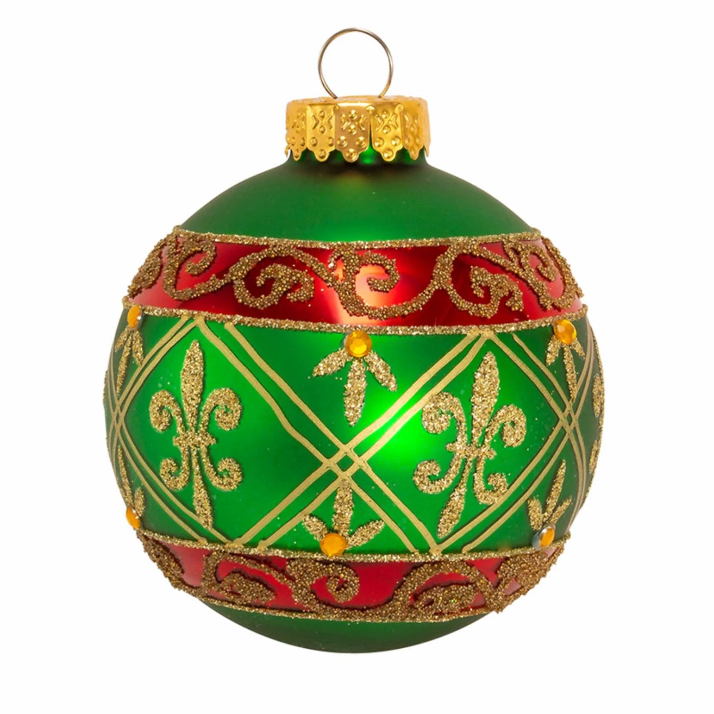 Cheapest ✔️ Yellow Ornaments Kurt S. Adler Green Ball Ornament With Fleur-De-Lis - Set Of 6 ⌛ 3 Cheapest ✔️ Yellow Ornaments Kurt S. Adler Green Ball Ornament With Fleur-De-Lis - Set Of 6 ⌛