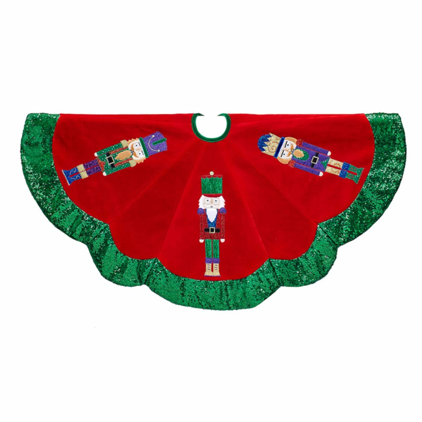 Hot Sale 😀 Christmas Tree Skirts & Collars Kurt S. Adler 48 In. Velvet Nutcracker Tree Skirt 🎁 3 Hot Sale 😀 Christmas Tree Skirts & Collars Kurt S. Adler 48 In. Velvet Nutcracker Tree Skirt 🎁