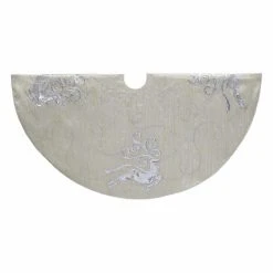 Promo ⌛ Christmas Tree 🔥 Skirts & Collars Kurt S. Adler 50 In. Reindeer Tree Skirt 👏