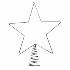 Promo 🥰 Christmas Tree Toppers Kurt Adler Metal Lighted LED Star Tree Topper ❤️