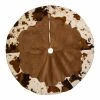 Buy 🎉 Kurt S. Adler, Inc. Christmas Tree Skirts & Collars Kurt Adler 48-Inch Corduroy Cow Print Tree Skirt 🥰 -Christmas Ornaments Shop masterKSA3295