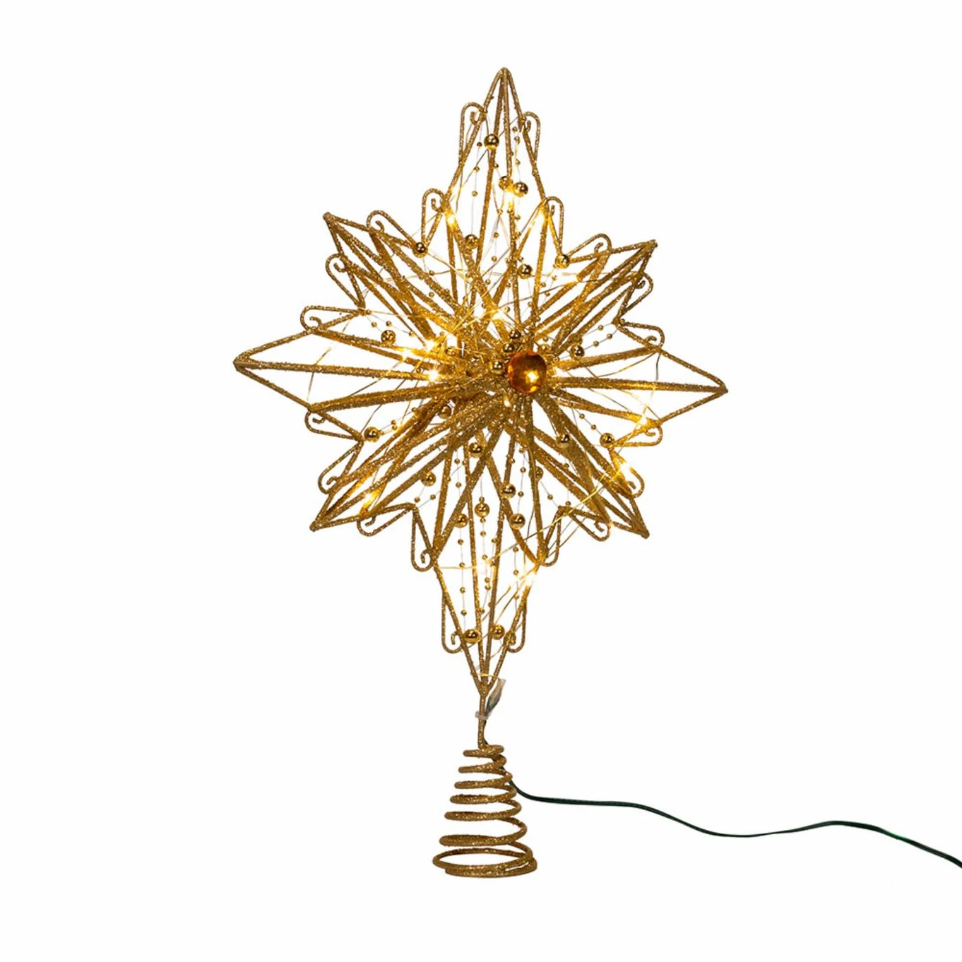 Hot Sale 💯 Kurt S. Adler, Inc. 😍 Christmas Tree Toppers Kurt Adler 15.5-Inch 30-Light Fairy Light Gold Star Treetop ❤️ 3 Hot Sale 💯 Kurt S. Adler, Inc. 😍 Christmas Tree Toppers Kurt Adler 15.5-Inch 30-Light Fairy Light Gold Star Treetop ❤️