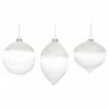 New ❤️ White Ornaments Melrose 6 Piece Winter Solstice Ornament Set ✔️