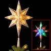 Deals ✨ Christmas Tree Toppers National Tree Company Bethlehem Star Tree Topper With 10 Battery Operated Dual Color LED Lights- 9 Functions ⌛ -Christmas Ornaments Shop masterNATC1303