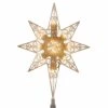 Hot Sale 🧨 Christmas Tree Toppers National Tree Company 11 In. Tree Top Star With Battery Operated Warm White LED Lights 🎉 -Christmas Ornaments Shop masterNATC1956