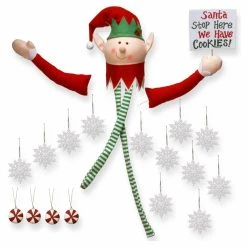 Cheapest ⭐ Green Ornaments National Tree Company Santas Elf Tree Dress Up Ornament Kit 🎁