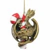 Wholesale ⭐ Multicolored Ornaments Design Toscano Dragon With A Sweet Tooth Holiday Ornament 🤩 -Christmas Ornaments Shop masterTOSC1928