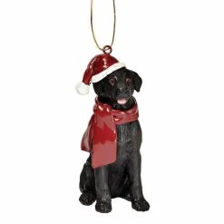 Best reviews of ⌛ Multicolored Ornaments Design Toscano Black Lab Holiday ⭐ Dog Ornament 🎁