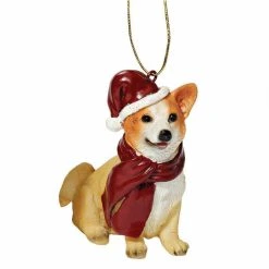 Top 10 ✔️ Multicolored Ornaments Design Toscano Welsh Corgi Holiday 🎉 Dog Ornament 👍