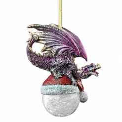 Cheapest 🎁 Multicolored Ornaments Design Toscano North Pole Dragon Holiday Ornament 🎉