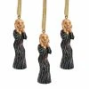 Best Pirce ⭐ Multicolored Ornaments Design Toscano The Silent Scream Holiday Ornament - Set Of 3 🎉 -Christmas Ornaments Shop masterTOSC1972