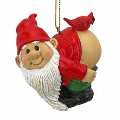 Budget ✨ Multicolored Ornaments Design Toscano Loonie Moonie Gnome Holiday Ornament 😀
