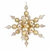 Buy 👍 Yellow Ornaments Vickerman 39 In. Gold Radical Snowflake Shiny And Glitter 👍 -Christmas Ornaments Shop masterVKR1649
