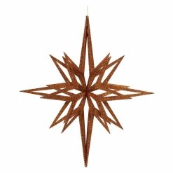 Deals ✔️ Metallic Ornaments Vickerman 32 In. 3D Glitter Star Ornament 🎉