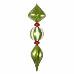 Flash Sale ⭐ Green Ornaments Vickerman 39 In. Jumbo Finial Ornament ⭐