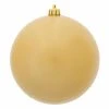 Promo 💯 Yellow Ornaments Vickerman 3 In. 🥰 Candy Ball Ornament - Set Of 12 ❤️ -Christmas Ornaments Shop masterVKR3579