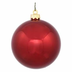 Cheapest ⌛ Purple Ornaments Vickerman 6 In. Shiny Ball Ornament - Set Of 4 👏