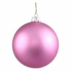 Best Sale 👍 Yellow Ornaments Vickerman 8 In. Matte Ball Ornament 👍