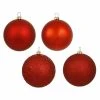 New ✨ Blue Ornaments Vickerman 1.6 In. 4 Finish Ball Ornament - Set Of 96 ⌛ -Christmas Ornaments Shop masterVKR3605