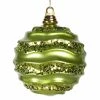 Cheapest ✨ Metallic Ornaments Vickerman 8 In. Glitter Wave 😍 Candy Ball Ornament ✔️ -Christmas Ornaments Shop masterVKR3880