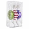 Flash Sale ✨ Purple Ornaments Vickerman 7 In. Flat 😍 Candy Ornament - Set Of 3 🎉 -Christmas Ornaments Shop masterVKR3895