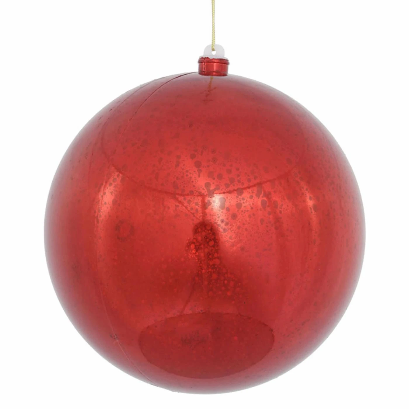 Discount 💯 Red Ornaments Vickerman 10 In. Shiny Red Mercury Ball Ornament ⭐ 3 Discount 💯 Red Ornaments Vickerman 10 In. Shiny Red Mercury Ball Ornament ⭐