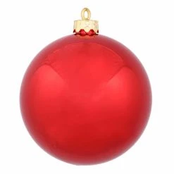 Discount ⭐ Yellow Ornaments Vickerman 2.75 In. Shiny Ball Ornament - Set Of 12 🔥