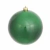 Cheapest 🥰 Green Ornaments Vickerman 4 In. 🤩 Candy Ball Shatterproof Ornament - Set Of 6 ✔️ -Christmas Ornaments Shop masterVKR3960