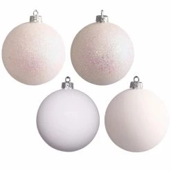 Flash Sale ⌛ Metallic Ornaments Vickerman 12 In. 4 Finish Ball Ornament - Set Of 4 🤩