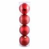 Deals ⌛ Red Ornaments Vickerman 4.75 In. Red 4 Finish Ball Assorted - Set Of 4 ⌛ 1 Deals ⌛ Red Ornaments Vickerman 4.75 In. Red 4 Finish Ball Assorted - Set Of 4 ⌛ -Christmas Ornaments Shop masterVKR981