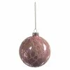Budget 🔔 All Other Brands Yellow Ornaments Abstract Beaded Hanging Pink Ball Ornament - Set Of 6 🎉 -Christmas Ornaments Shop masterZODA653