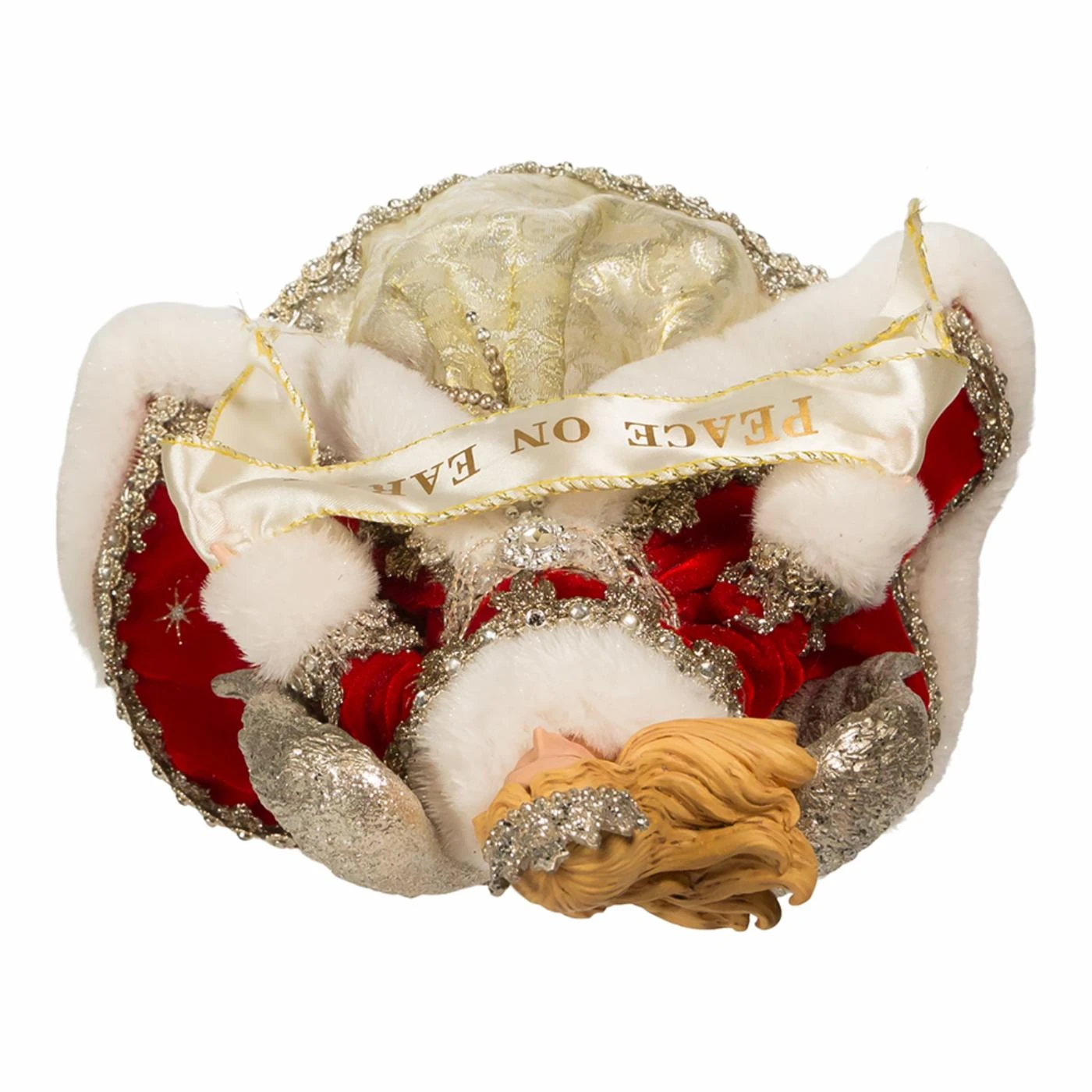 Flash Sale ๐ Kurt S. Adler, Inc. Christmas Tree Toppers Kurt Adler 10-Inch Fabriché Regal Red Angel Treetop โค๏ธ 6 Flash Sale ๐ Kurt S. Adler, Inc. Christmas Tree Toppers Kurt Adler 10-Inch Fabriché Regal Red Angel Treetop โค๏ธ - Image 4